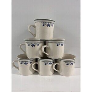 Tienshan Stoneware Mugs Set Of 6